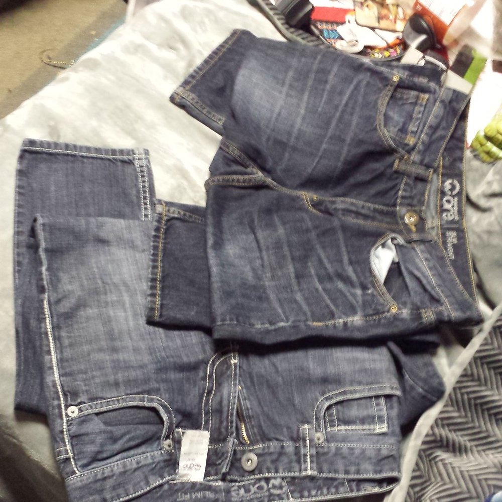 2 pairs Warehouse One jeans